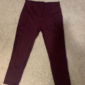 Lululemon Wunder Under Cropped Pant
